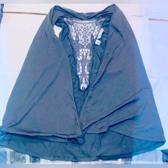Short Sleeve over top, Brand (Derek Heart) Size (Medium) Color (Gray) - Picture 1 of 4